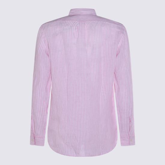 26SS 폴로 랄프로렌 긴팔 셔츠 710982143500 5137B PINK WHITE - POLO RALPH LAUREN