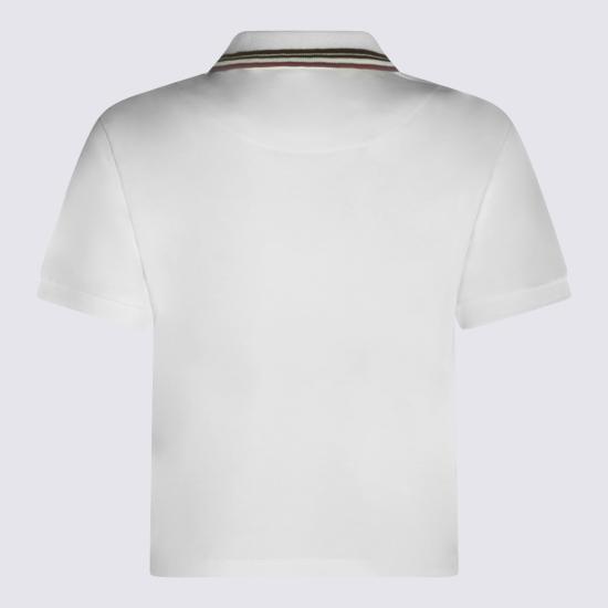 26SS 비비안웨스트우드 폴로 티셔츠 1H010004 J00AUA401 White - VIVIENNE WESTWOOD