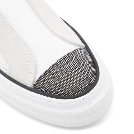 26SS 브루넬로 쿠치넬리 스니커즈 MZ49G2940 C001 BIANCO - BRUNELLO CUCINELLI