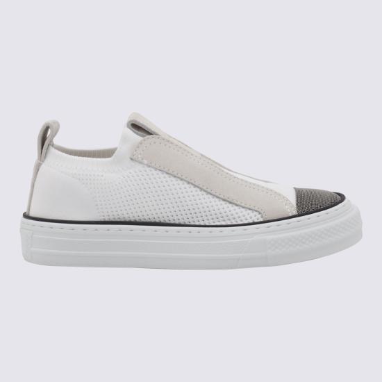26SS 브루넬로 쿠치넬리 스니커즈 MZ49G2940 C001 BIANCO - BRUNELLO CUCINELLI