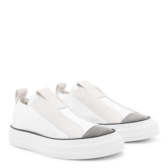 26SS 브루넬로 쿠치넬리 스니커즈 MZ49G2940 C001 BIANCO - BRUNELLO CUCINELLI