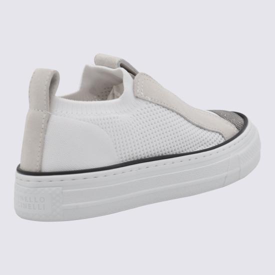 26SS 브루넬로 쿠치넬리 스니커즈 MZ49G2940 C001 BIANCO - BRUNELLO CUCINELLI