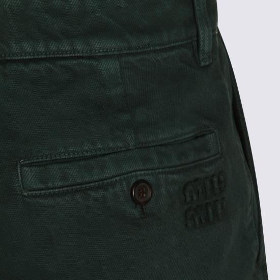 26SS 미우미우 스트레이트 팬츠 MP1970SOOO 19JYF0422 Bottiglia - MIU MIU