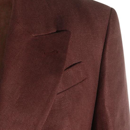26SS 브루넬로 쿠치넬리 수트 자켓 MH5277092 C9275 RHUBARB - BRUNELLO CUCINELLI