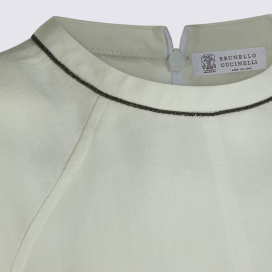 26SS 브루넬로 쿠치넬리 미디 원피스 MH126AFR72 C600 NATURALE - BRUNELLO CUCINELLI