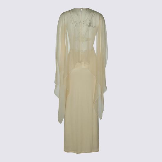 26SS 알베르타 페레티 롱 원피스 261MA0422 01240006 Avorio - ALBERTA FERRETTI