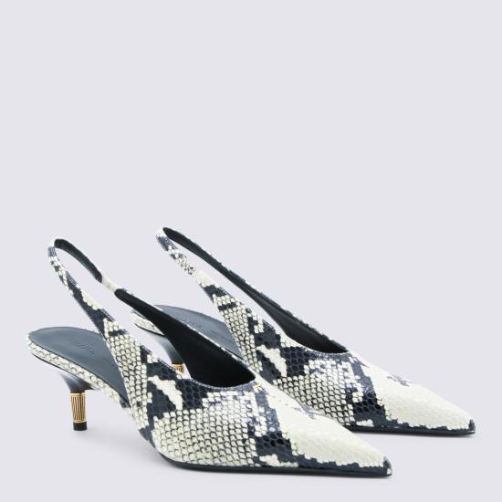 26SS 케이트 힐/펌프스 F2049 803121 BLACK WHITE - KHAITE
