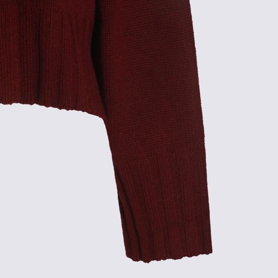 25FW 얼루드 스웨터 25517102 68 BORDEAUX - ALLUDE