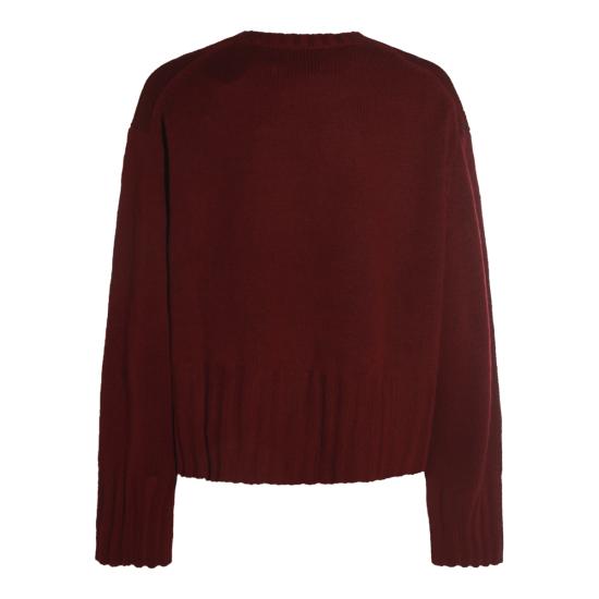 25FW 얼루드 스웨터 25517102 68 BORDEAUX - ALLUDE