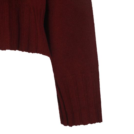 25FW 얼루드 스웨터 25517102 68 BORDEAUX - ALLUDE