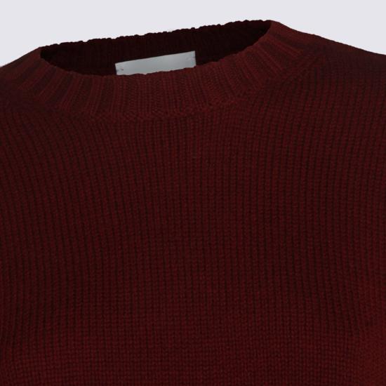 25FW 얼루드 스웨터 25517102 68 BORDEAUX - ALLUDE
