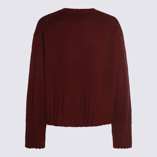 25FW 얼루드 스웨터 25517102 68 BORDEAUX - ALLUDE