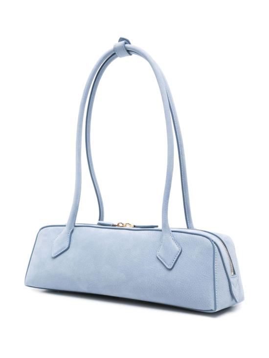 26FW 알라이아 르 테켈 미디움 레더 숄더백 AA1S06033CA214 596 NAVY - ALAIA
