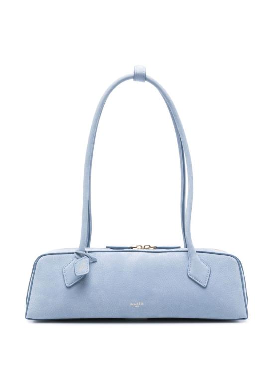 26FW 알라이아 르 테켈 미디움 레더 숄더백 AA1S06033CA214 596 NAVY