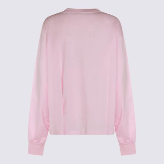 26FW 가니 긴팔 티셔츠 A1050242 868 Chalk Pink - GANNI