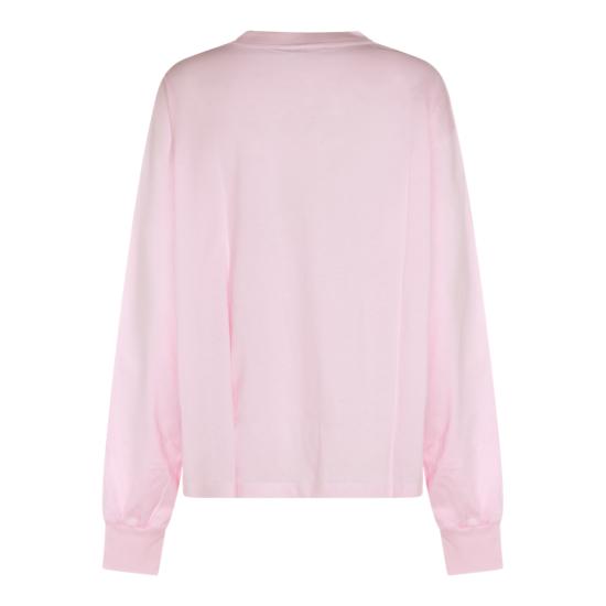 26FW 가니 긴팔 티셔츠 A1050242 868 Chalk Pink - GANNI