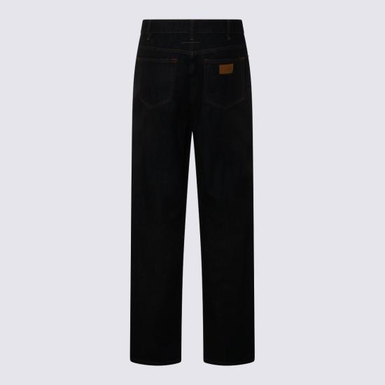 26SS MM6 메종마르지엘라 데님 팬츠 SH2LA0052 M30055963 Dark blue - MM6 MAISON MARGIELA
