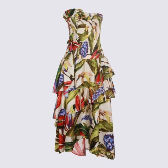 26SS 팜 리오 롱 원피스 349159 26044 FLORART SAND
