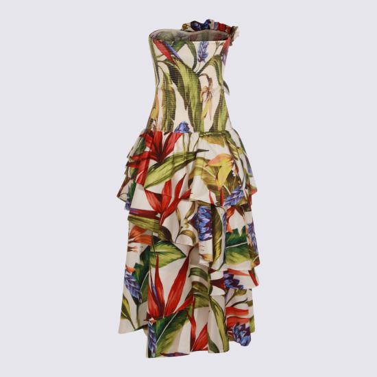 26SS 팜 리오 롱 원피스 349159 26044 FLORART SAND - FARM RIO