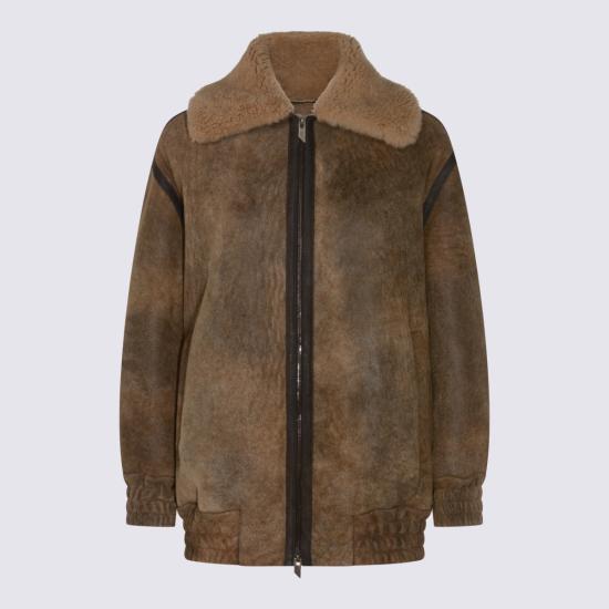 25FW 살바토레 산토로 무스탕 W25SANTD49028D CAMEL - SALVATORE SANTORO