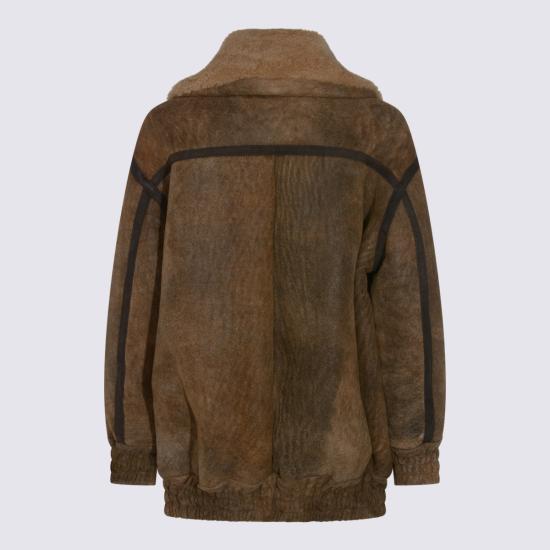 25FW 살바토레 산토로 무스탕 W25SANTD49028D CAMEL - SALVATORE SANTORO