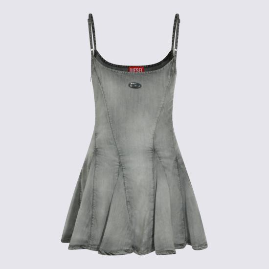 26SS 디젤 데님 원피스 A23862 068WG02 Grey - DIESEL