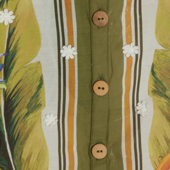 26SS 팜 리오 블라우스 359524 26100 TROPICAL SCARF SAND - FARM RIO