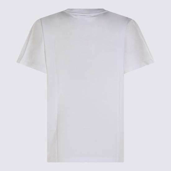 26FW 가니 반팔 티셔츠 A1050201 151 Bright White - GANNI
