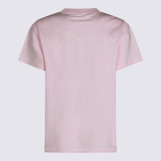 26FW 가니 반팔 티셔츠 A1050197 868 Chalk Pink - GANNI