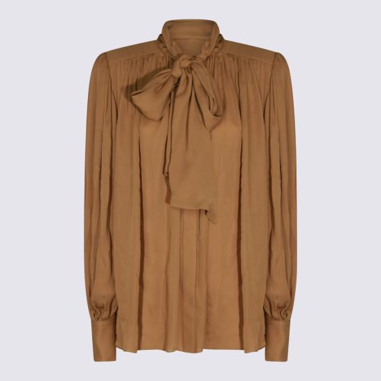 26SS 케이트 블라우스 2460338 980 OCHRE