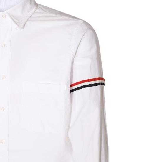 26FW 톰브라운 옥스포드 암밴드 클래식 셔츠 MWL150E F0313100 WHITE - THOM BROWNE