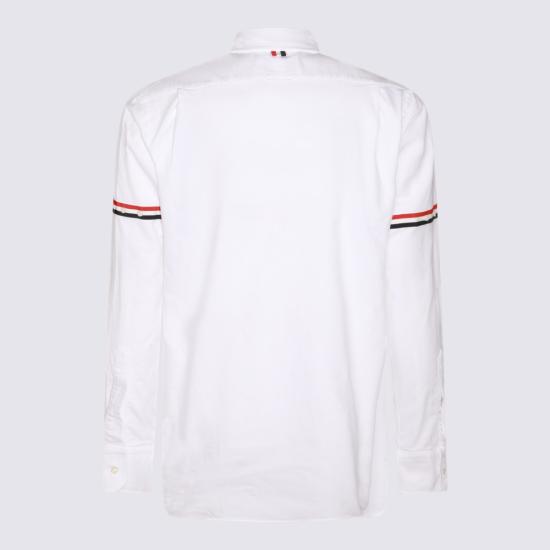 26FW 톰브라운 옥스포드 암밴드 클래식 셔츠 MWL150E F0313100 WHITE - THOM BROWNE