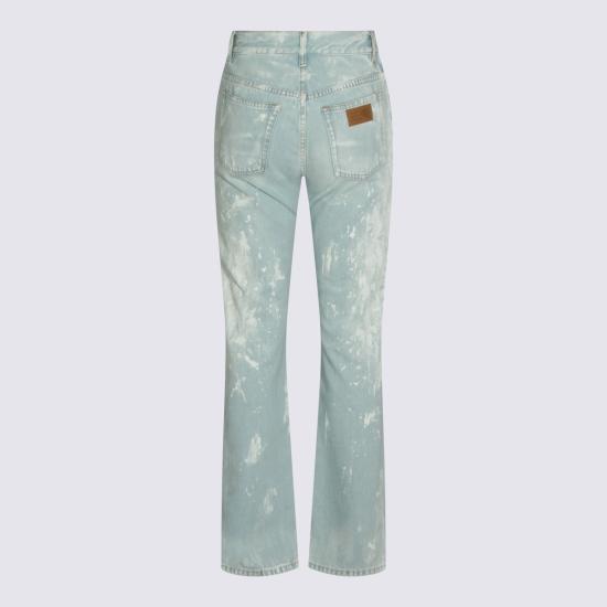 26SS MM6 메종마르지엘라 데님 팬츠 S62LB0216 M30055966 LIGHT BLUE - MM6 MAISON MARGIELA