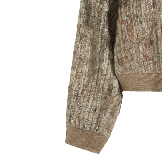 26FW 브루넬로 쿠치넬리 스웨터 MNLR08306P CZH24 BEIGE - BRUNELLO CUCINELLI