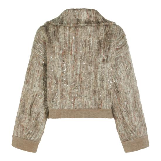 26FW 브루넬로 쿠치넬리 스웨터 MNLR08306P CZH24 BEIGE - BRUNELLO CUCINELLI