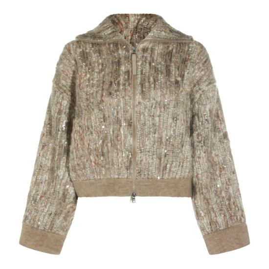 26FW 브루넬로 쿠치넬리 스웨터 MNLR08306P CZH24 BEIGE