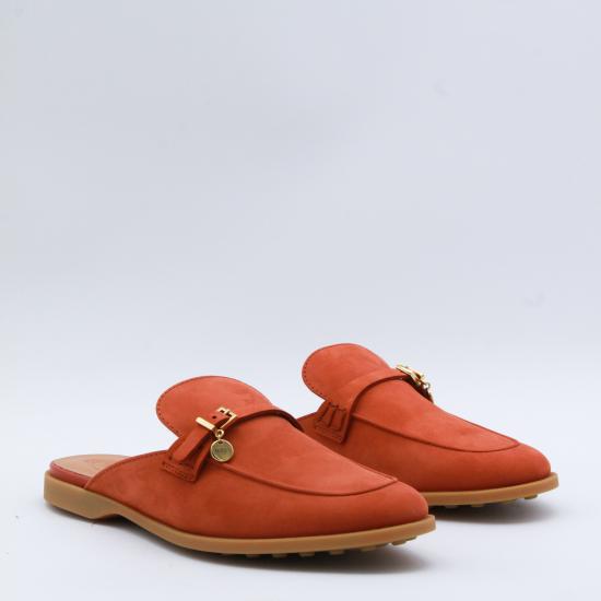 26SS 토즈 뮬/슬리퍼 XXW01M0KI40 UFQG828 Brown - TODS