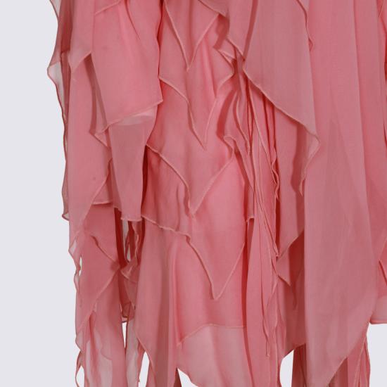 26SS 블루마린 숏 원피스 P644A490A N0114 LILAC - BLUMARINE