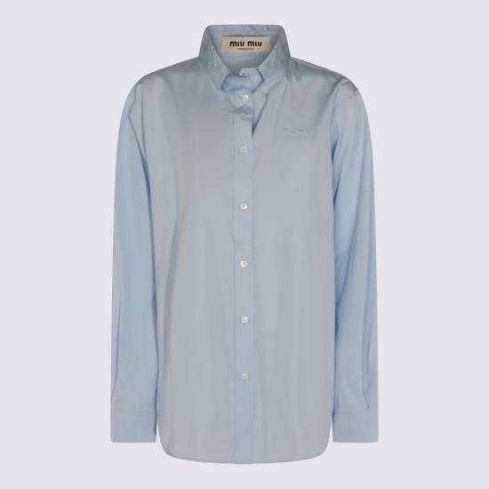 26SS 미우미우 셔츠 MK1693SOOO 19SEF0013 Azzurro