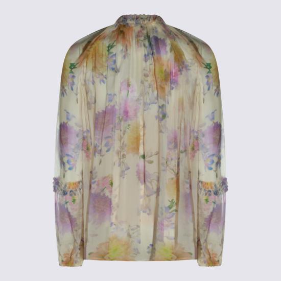 26SS 짐머만 블라우스 7921TS261 CRDA CREAM DAHLIA - ZIMMERMANN