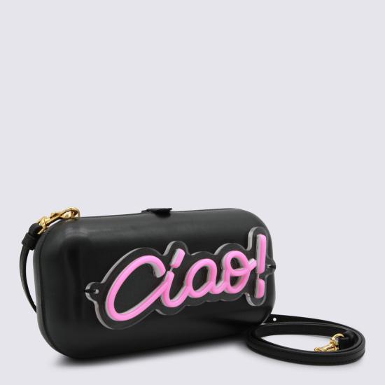 26SS 모스키노 클러치/파우치 MC4216PP0O 00Z BLACK PINK - MOSCHINO