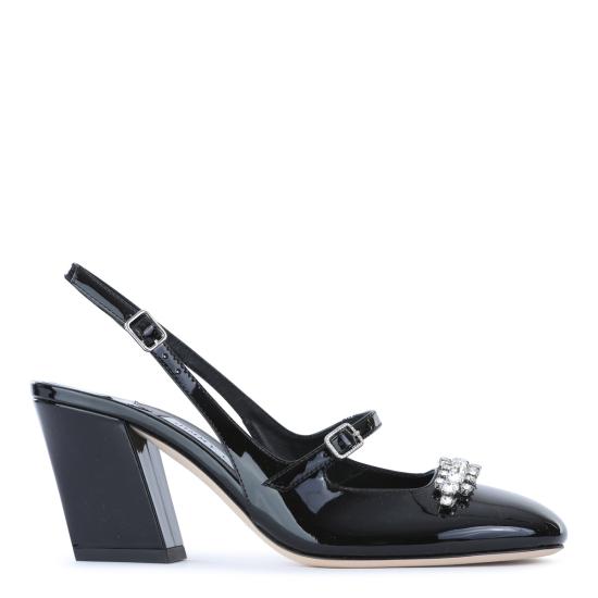25FW 지미추 힐/펌프스 BELINDASB70 PAT010003 BLACK