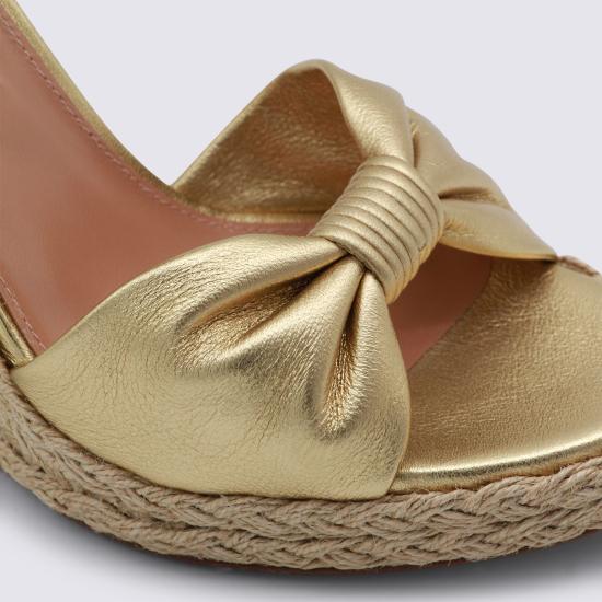 26SS 아쿠아주라 샌들 CNAHIGW0 WNASOG SOFT GOLD - AQUAZZURA