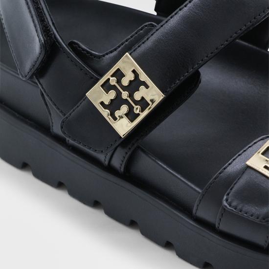 26SS 토리버치 멜로우 스포츠 샌들 179591 043 Black - TORY BURCH