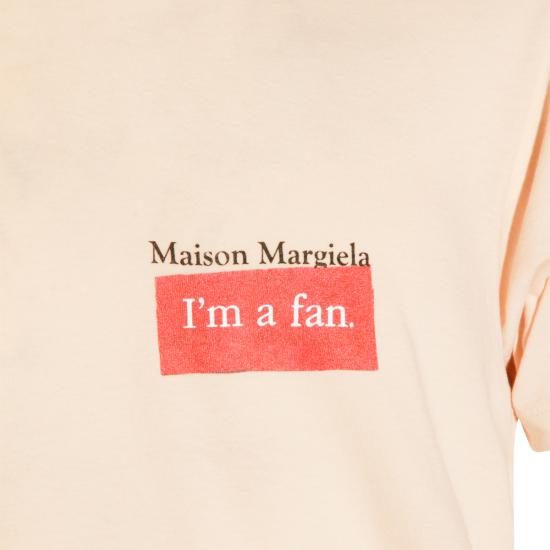 25FW 마르지엘라 반팔 티셔츠 S50GC0723 S24575109 NATURAL - MAISON MARGIELA