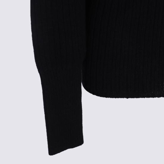 25FW 릭 오웬스 스웨터 RP02E4640 KWV09 BLACK - RICK OWENS