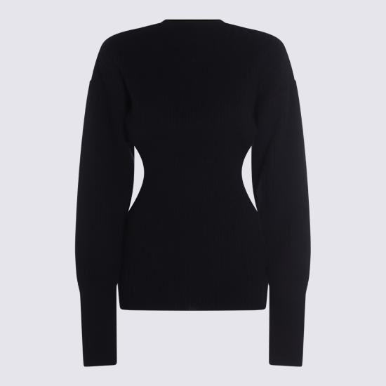 25FW 릭 오웬스 스웨터 RP02E4640 KWV09 BLACK - RICK OWENS