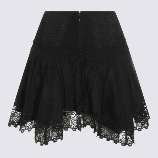 26SS 차로루이즈 미디 스커트 261400 BLACK Black - CHARORUIZ