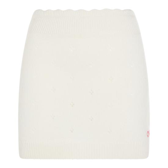 25FW 끌로에 미디 스커트 CH25WMJ06590 107 ICONIC MILK