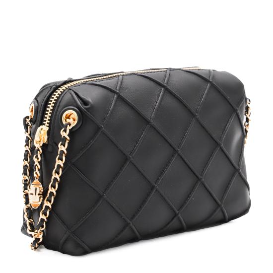 26SS 토리버치 플레밍 소프트 크로스바디백 169226 001 BLACK - TORY BURCH